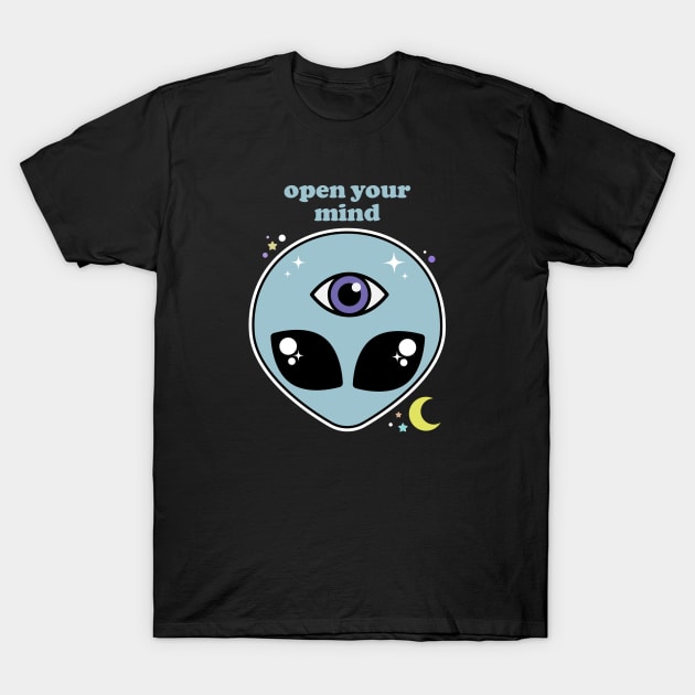 Open Your Mind T-Shirt by Sasyall